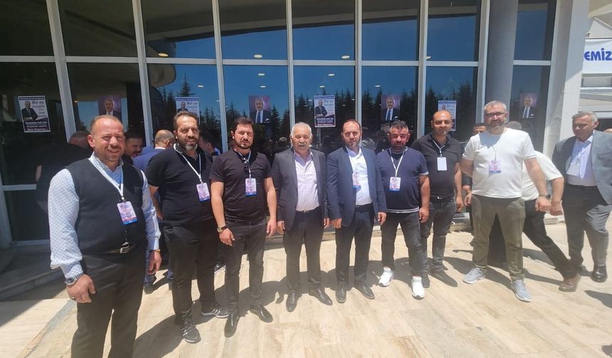 Pınarbaşı ve Bakkallar Odası Yönetimi  Federasyon Genel Kurulunda