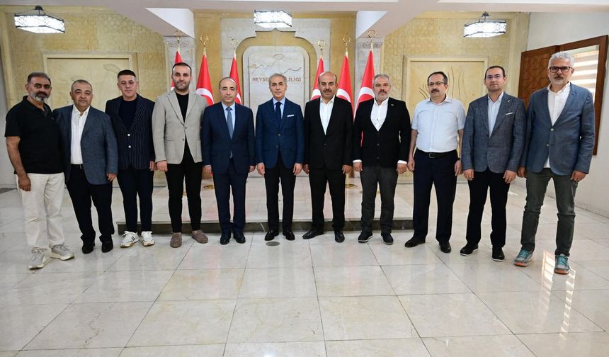 Bims Sanayicileri Derneği Yönetiminden Vali Hüseyin Kök’e Hayırlı Olsun Ziyareti