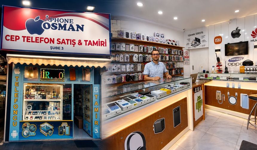 İletişimin Güvenilir Adresi "iPhone Osman 3. Şubesi" Sami Daşdeler Farkıyla Hizmetinizde!