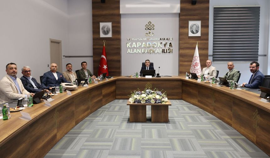 Kapadokya Alan Başkanlığında Kapadokya Stratejik İstişare Toplantısı Düzenlendi