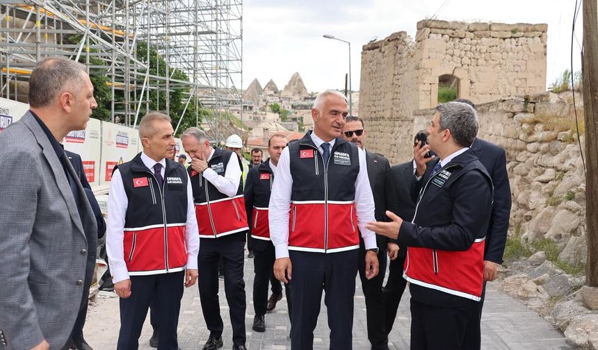Kültür ve Turizim Bakanı Mehmet Nuri Ersoy, Nevşehir’de Temaslarda Bulundu