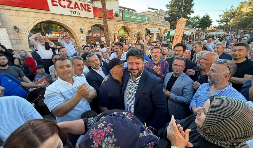 Milletvekili Çalışkan: 'Biz kazandığımızda kimse kaybetmeyecek dedik. Kazanan Mustafapaşa oldu!'