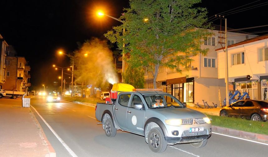 Gülşehir Belediyesi’nden Sivrisineğe Karşı Tam Kapsamlı Mücadele