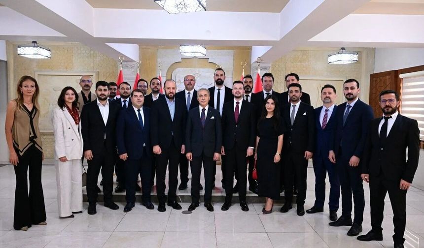 NTSO Başkan Adayı ERTAŞ'tan Vali KÖK'e Hayırlı Olsun Ziyareti