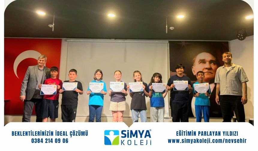 Simya Koleji Yıl Sonu Ödül Töreni Gerçekleşti