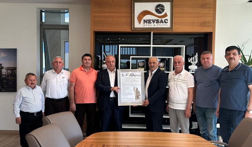 Nev Sac Metal’e Tebrik Ziyareti