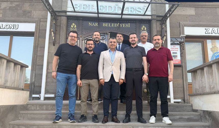 NTSO Başkan Adayı Ertaş’tan Nar Belediye Başkanı Özçelik’e Ziyaret