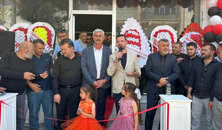 NTSO Başkan Adayı ERTAŞ ve NESBİR Heyeti Taş Motors Açılışına Katıldı