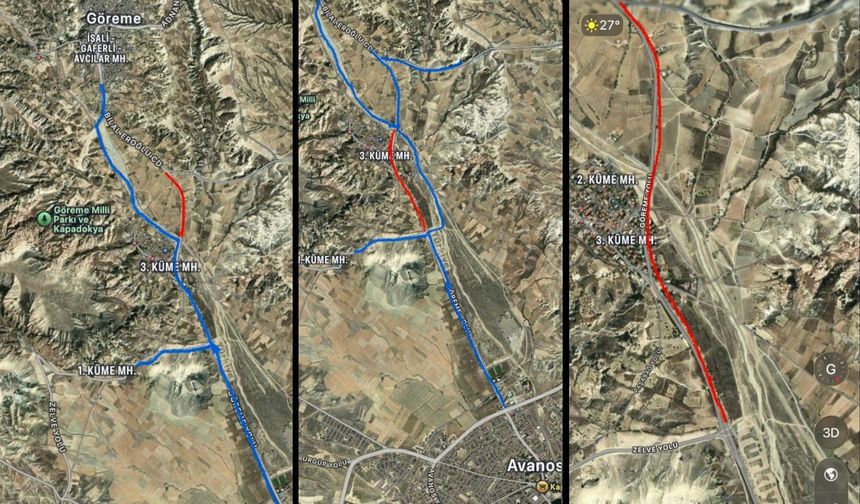 Nevşehir İl Özel İdaresi’nden Asfalt Çalışması Uyarısı