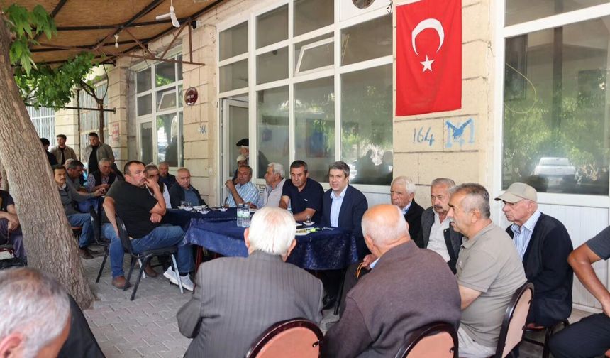 Kapadokya Alan Başkanı Aslanbay, Ayvalı’da vatandaşla buluştu
