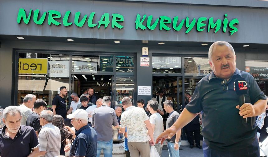Nurlular Kuruyemiş'ten Geleneksel Aşure İkramı