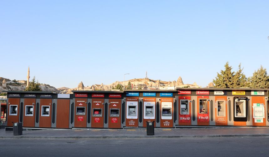 Göreme'de Yeni Nesil ATM Kabinleri Hizmete Alındı