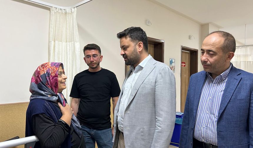 AK Parti Nevşehir İl Başkanı Muhammed Feyzi Aygün'den Nevşehir Devlet Hastanesi'ne Moral Ziyareti
