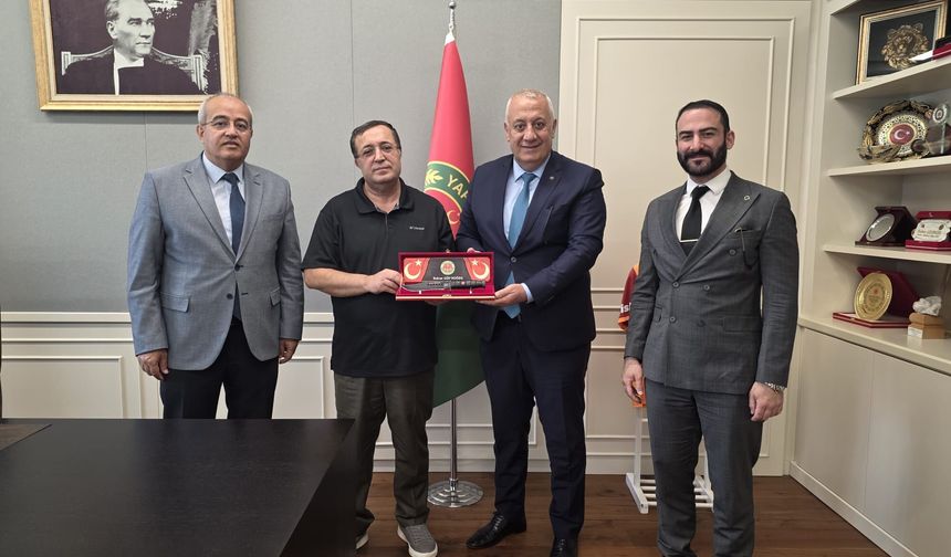 İş İnsanı Emin Koçak ve Beraberindeki Heyetten Yargıtay Cumhuriyet Başsavcı Vekili Rıdvan Gündoğdu’ya Ziyaret