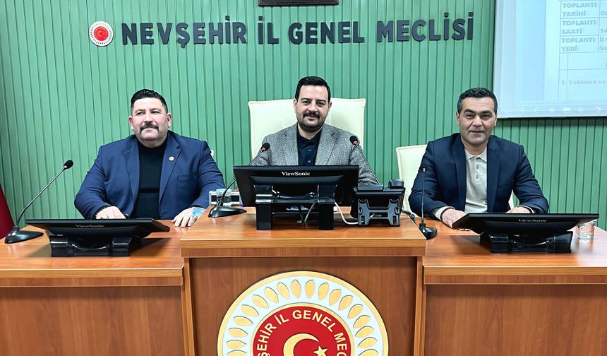Nevşehir İl Genel Meclisi Temmuz Ayı Kararları Açıklandı