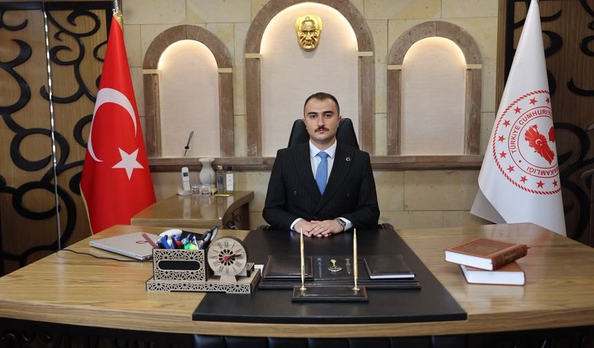 Kaymakam Vekili Göktuğ Muhsin Yeğin Derinkuyu'da Göreve Başladı