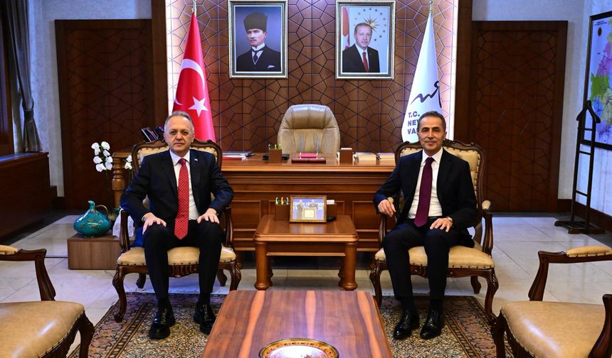Kültür ve Turizm Bakan Yardımcısı Gökhan Yazgı'dan Vali Hüseyin Kök'e Ziyaret