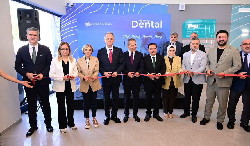Kapadokya Üniversitesi Ağız ve Diş Sağlığı Merkezi Hizmete Açıldı