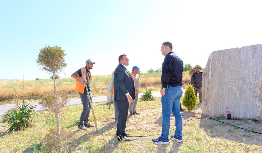 Gülşehir'de Açıksaray Kavşağı'nda Çalışmalar Devam Ediyor