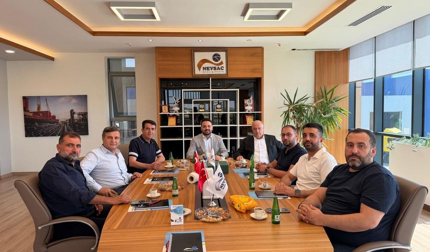AK Parti Nevşehir İl Başkanı Muhammed Feyzi Aygün'den Mehmet Ali Öbekli'ye Ziyaret