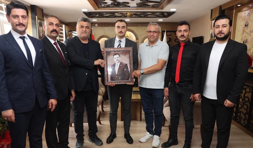 BBP Nevşehir Teşkilatından Kaymakam Yeğin'e Hayırlı Olsun Ziyareti