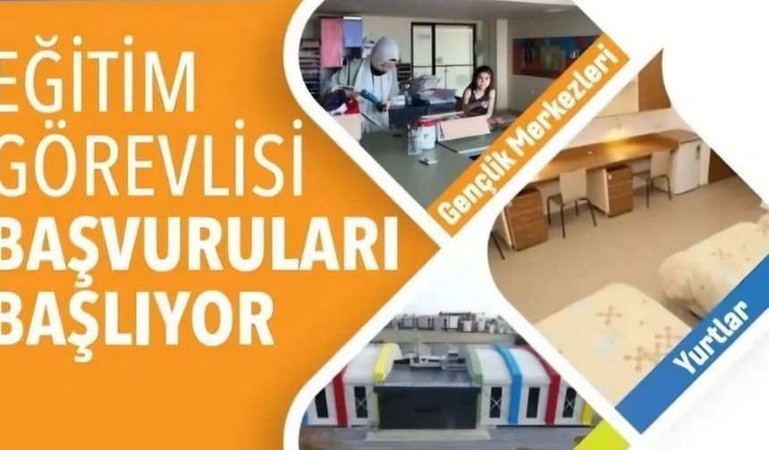 Eğitim Görevlisi (EYS) Başvuruları Başlıyor!