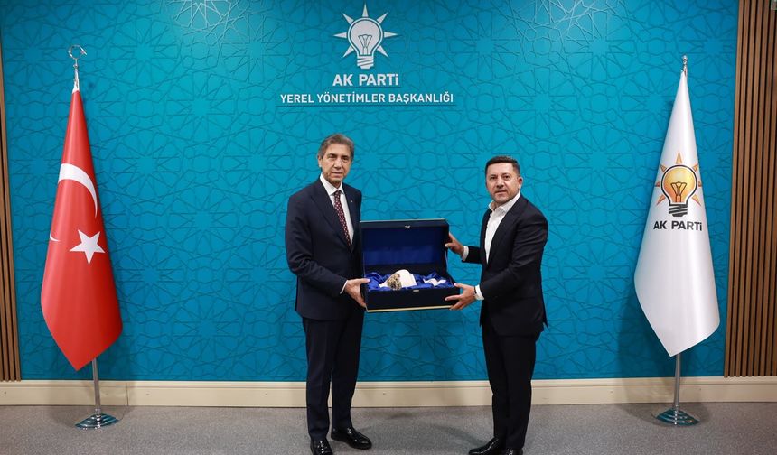 AK Parti Genel Başkan Yardımcısı Demir, Belediye Başkanı Arı’yı Ağırladı