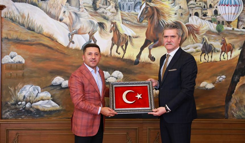 Başsavcı Âdem Çalış’tan Belediye Başkan Arı’ya İade-İ Ziyaret