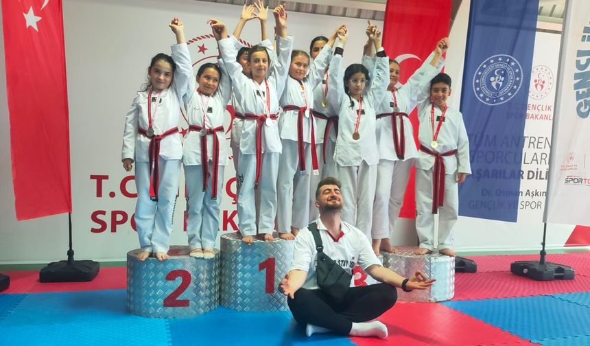 Nevşehirli Minik Taekwondoculardan Büyük Başarılar