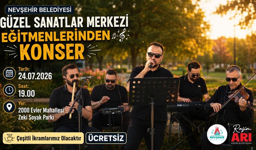 Nevşehir Belediyesinden Zeki Soyak Parkı’nda Yaz Coşkusu