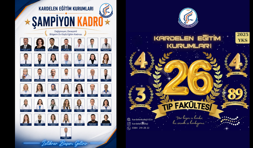 Rekorların okulu Kardelen