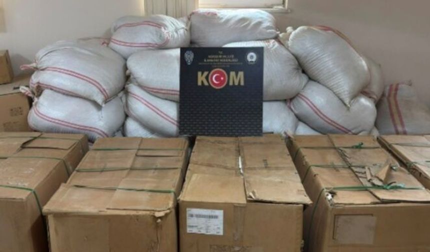 Nevşehir'de Bir Haftada 2 Tonun Üzerinde Kaçak Tütün Ele Geçirildi