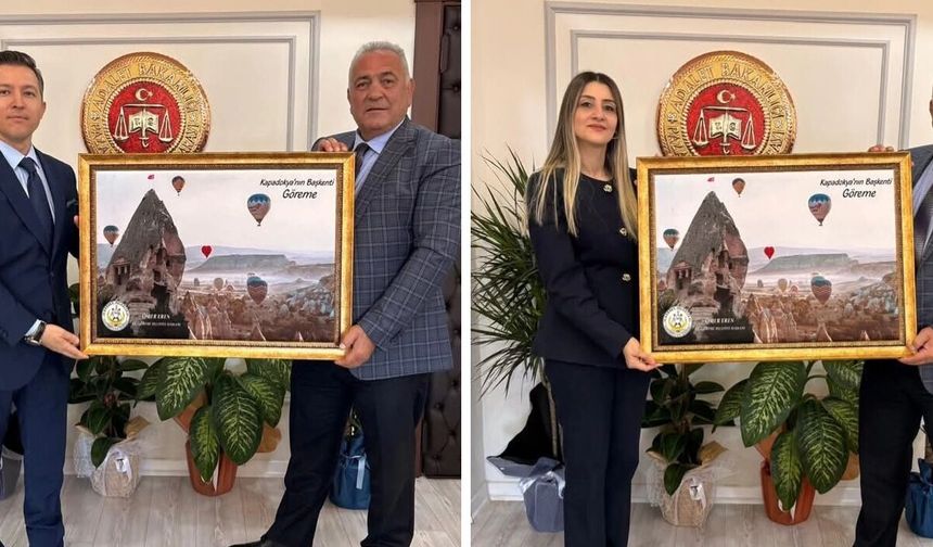 Göreme Belediye Başkanı Ömer Eren'den Hayırlı Olsun Ziyareti