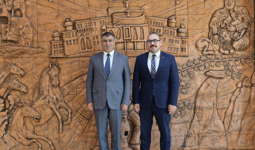 İl Göç İdaresi Müdürü Çölyen’den Rektör Aktekin’e Ziyaret