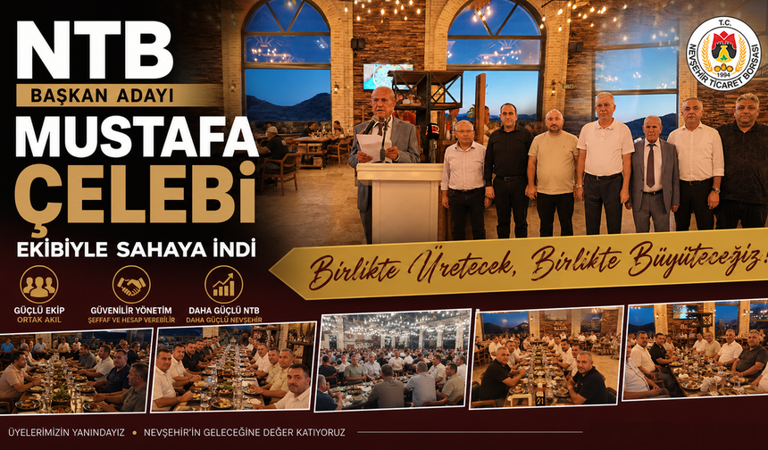 Çelebi’den Nevşehir Ticaret Borsası’nda Yeni Dönem Vizyonu