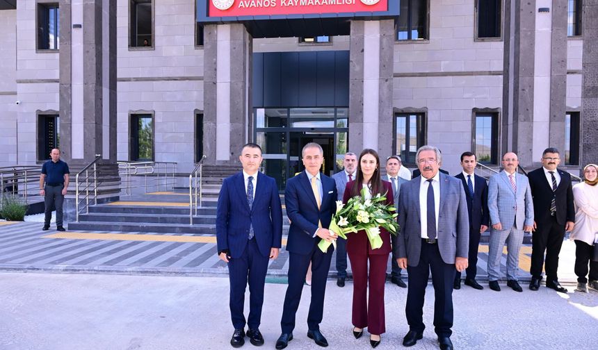 Vali Hüseyin Kök, Avanos Kaymakamlığını Ziyaret Etti