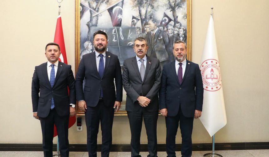 Nevşehir Heyetinden Millî Eğitim Bakanı Yusuf Tekin’e Ziyaret