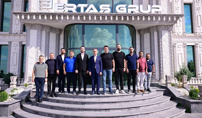 NESİAD Başkanı NTSO Başkan Adayı Mustafa Ertaş’tan Vali Hüseyin Kök’e Teşekkür