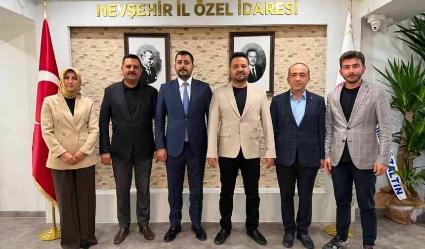 AK Parti Nevşehir Teşkilatından İl Özel İdaresi Genel Sekreteri Tolga Balak’a Hayırlı Olsun Ziyareti