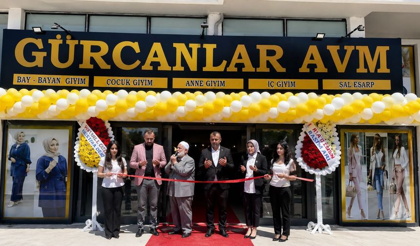 Gürcanlar AVM Muhteşem Kampanyalarla Açıldı! Açılışa Yoğun İlgi