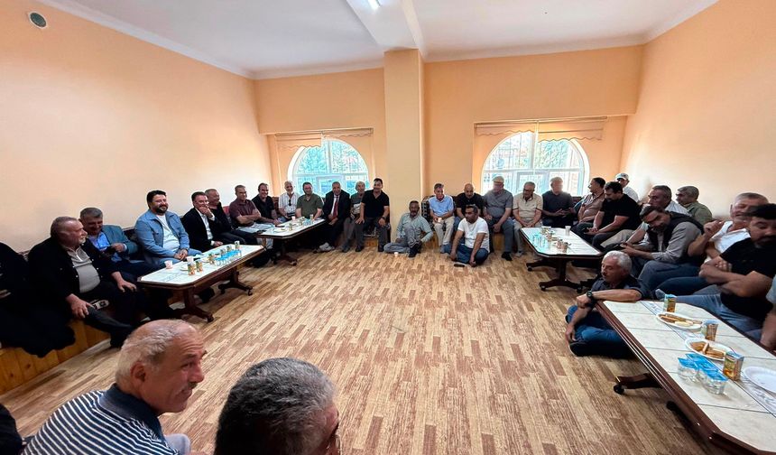 Milletvekili Emre Çalışkan Topaklı'da Vatandaşlarla Buluştu