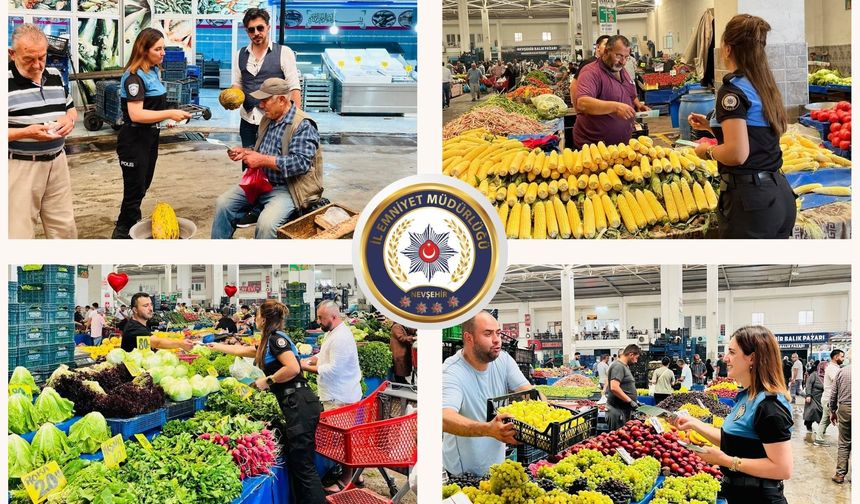 Kapalı Pazar Yerinde Dolandırıcılığa Karşı Bilgilendirme Çalışması Yapıldı