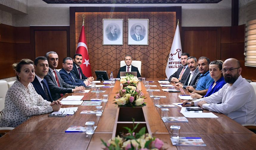 Nevşehir’de Toprak Koruma Kurulu Toplantısı Gerçekleştirildi