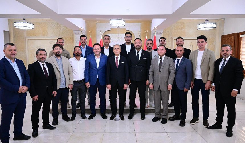 Vali Hüseyin Kök, MÜSİAD Heyetini Kabul Etti
