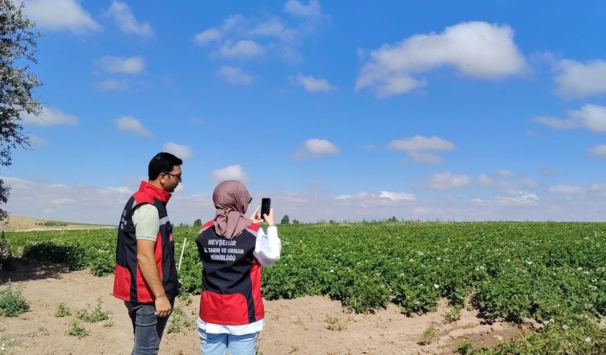 Nevşehir’de Uzaktan Algılama İle Ürün Tespiti Çalışmaları Sürüyor