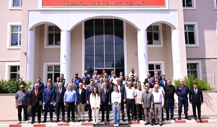Vali Hüseyin Kök, Kozaklı Kaymakamlığını Ziyaret Etti
