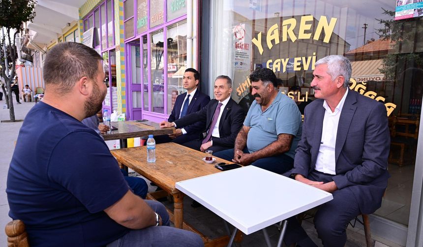 Vali Hüseyin Kök, Kozaklı’da Esnafla Bir Araya Geldi