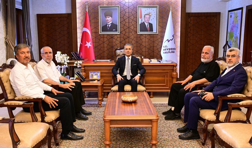 Vali Hüseyin Kök, Enderun Eğitim Vakfı, Çeyiz Vakfı Ve Memur-Sen Temsilcilerini Kabul Etti
