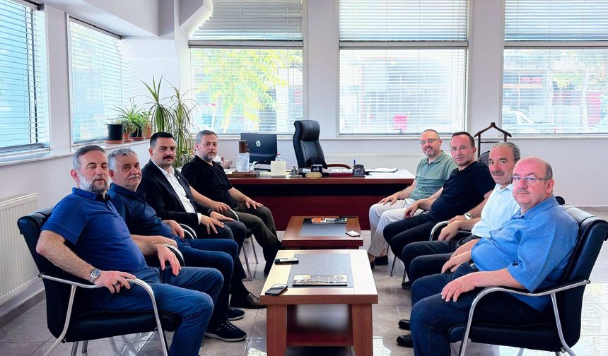 AK Parti Nevşehir Milletvekili Süleyman Özgün’den Önceki Dönem İl Başkanı Ali Kemikkıran’a Vefa Ziyareti