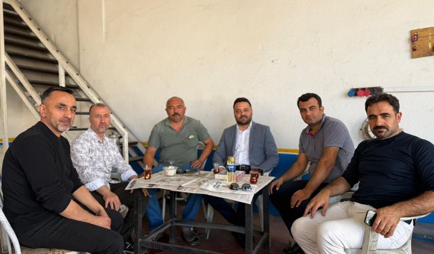 AK Parti Nevşehir İl Başkanı Muhammed Feyzi Aygün ve Beraberindeki Heyetten Sanayi Esnafına Ziyaret